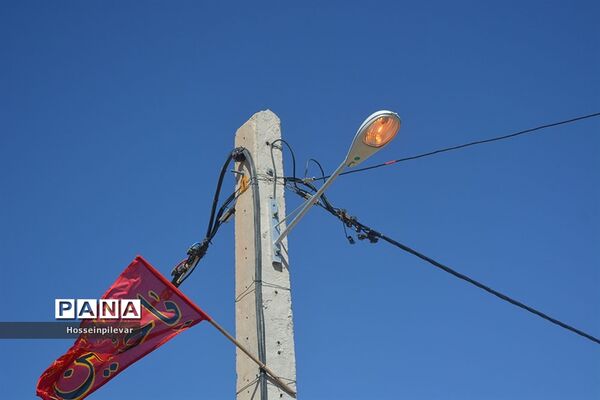 تامین برق روستای کلاته شیخ در شهرستان خوسف