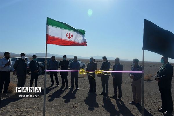 پروژه نهالکاری در منطقه شهرستان خور