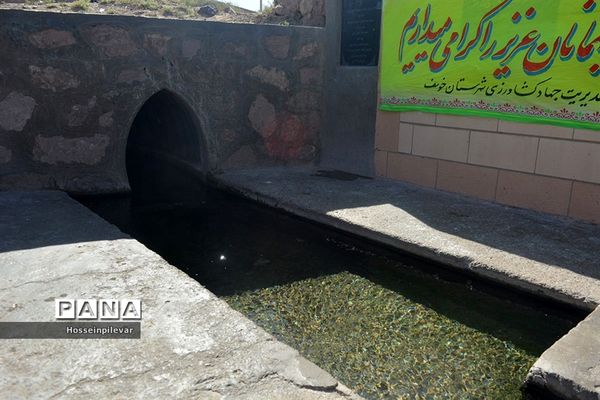 احیا و مرت قنات ظهرانی در شهرستان خور