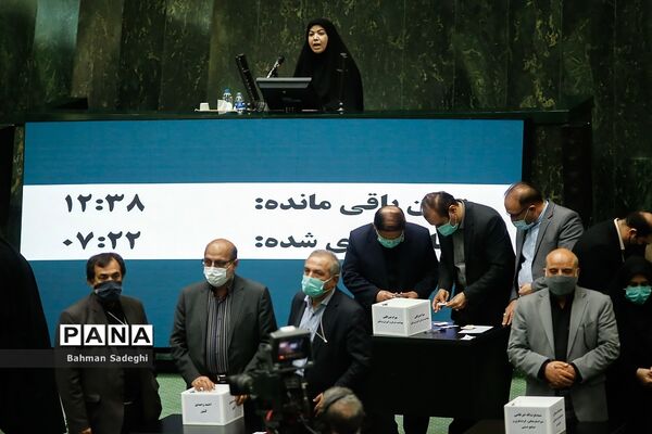 پنجمین روز بررسی صلاحیت وزرای پیشنهادی دولت سیزدهم در مجلس