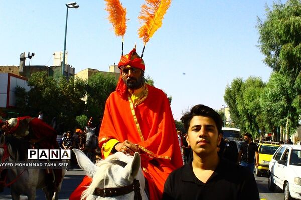 هیات «دخیل العباس» کاروان نمادین اسرای کربلا قم