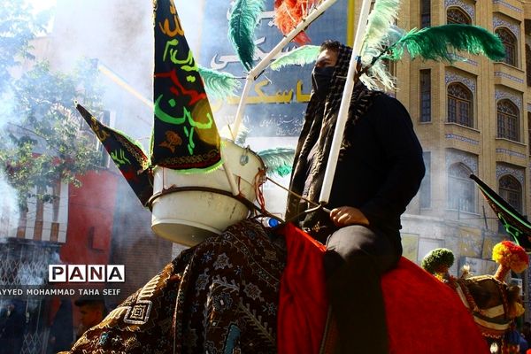 هیات «دخیل العباس» کاروان نمادین اسرای کربلا قم