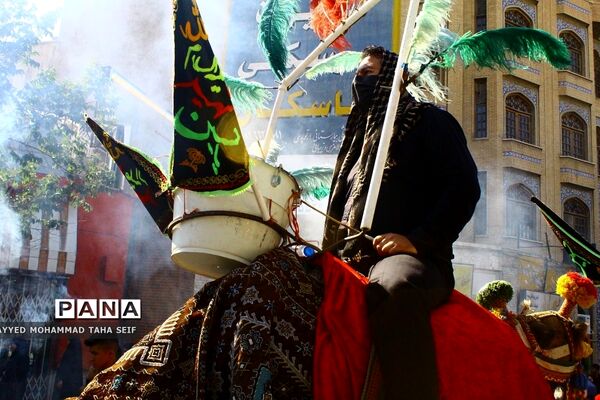 هیات «دخیل العباس» کاروان نمادین اسرای کربلا قم