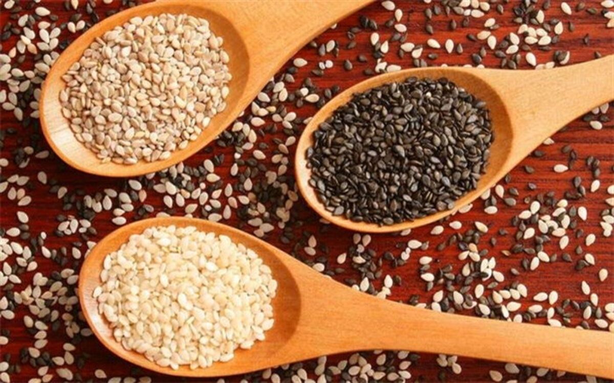 کنجد را جایگزین گردو کنید