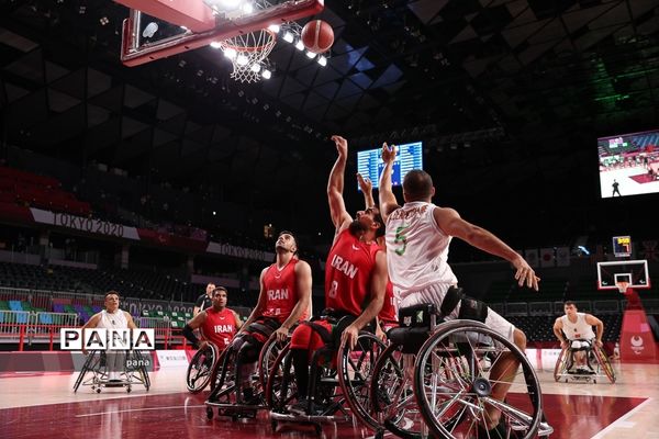 دیدار بسکتبال با ویلچر ایران و الجزایر