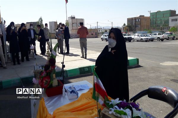 آئین افتتاحیه  پروژه‌های آموزش و پرورش شهرستان کاشمر