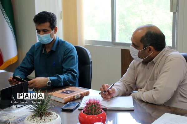 جلسه هماهنگی دبیرخانه جشنواره مفلحون با وزارت آموزش و پرورش