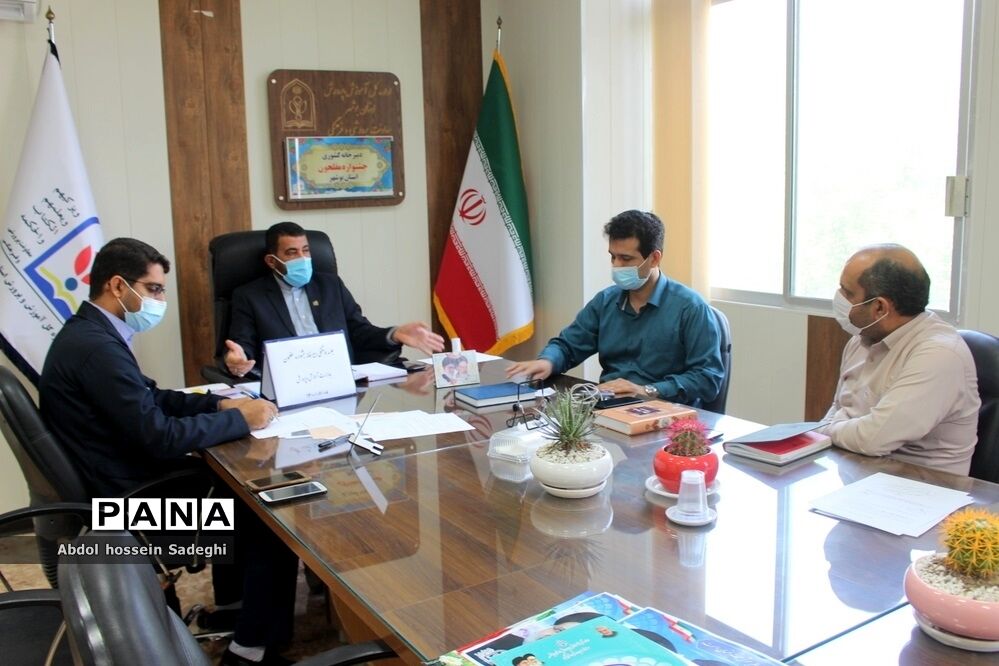 جلسه هماهنگی دبیرخانه جشنواره مفلحون با وزارت آموزش و پرورش