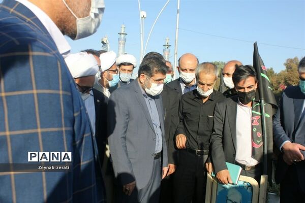 حضور محمد مهدی اسماعیلی  وزیر فرهنگ و ارشاد اسلامی  در  اصفهان