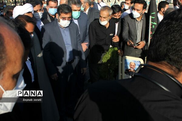 حضور محمد مهدی اسماعیلی  وزیر فرهنگ و ارشاد اسلامی  در  اصفهان