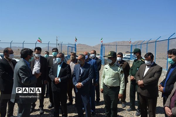 افتتاح پروژه آبرسانی روستای ماهمیران در شهرستان خوسف