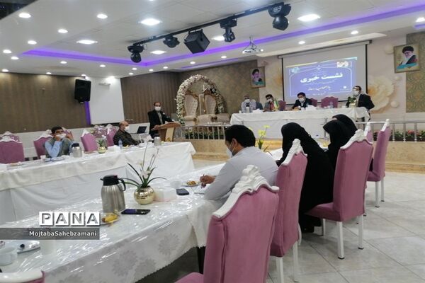 نشست خبری مدیر آموزش و پرورش کاشمر