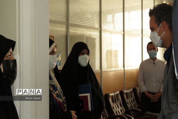 دیدار معاون پرورشی و فرهنگی اداره کل آموزش و پرورش تهران با همکاران حوزه پرورشی منطقه 8