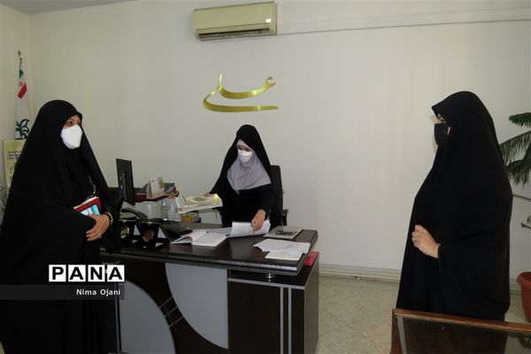 دیدار معاون پرورشی و فرهنگی اداره کل آموزش و پرورش تهران با همکاران حوزه پرورشی منطقه 8