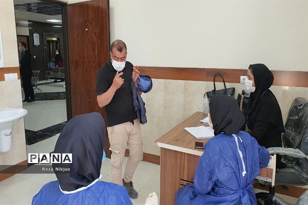 دومین قطار سلامت فرهنگیان در ایستگاه آموزش و پرورش ناحیه یک بهارستان