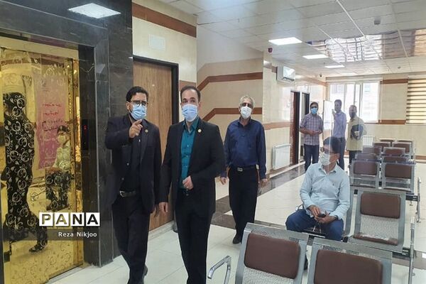 دومین قطار سلامت فرهنگیان در ایستگاه آموزش و پرورش ناحیه یک بهارستان