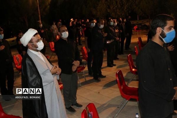 برپایی مجلس روضه سیدالشهدا(ع) در دانشگاه فرهنگیان قم