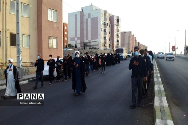 برگزاری کاروان عزاداری شهادت امام زین العابدین‌( ع) در رباط‌کریم