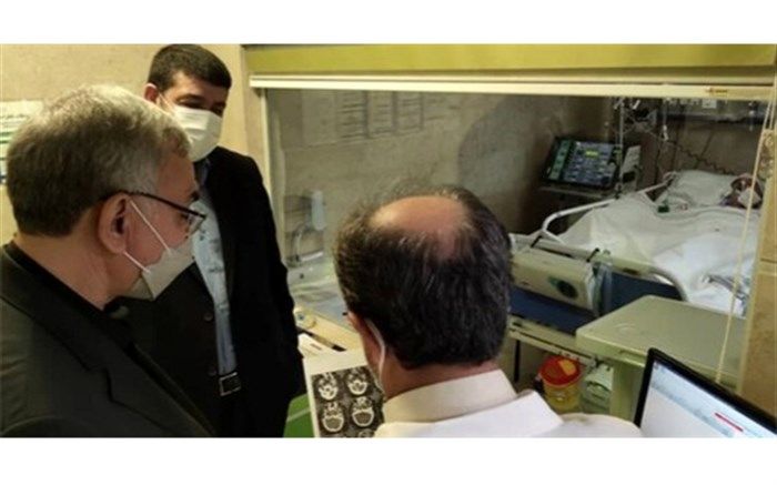 عیادت وزیر بهداشت از طریقت منفرد