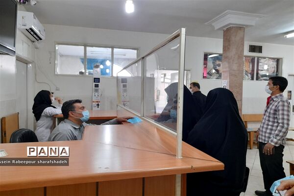 تزریق دُز دوم  واکسن کووید ۱۹ به فرهنگیان منطقه۱۶