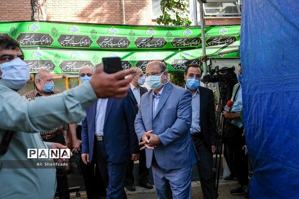 افتتاح مرکز تجمیعی واکسیناسیون دانشکده بهداشت و ایمنی