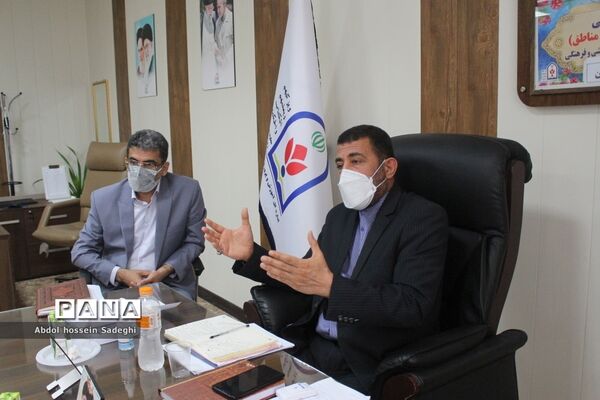 میز شهرستان ها و مناطق آموزش و پرورش منطقه بردخون