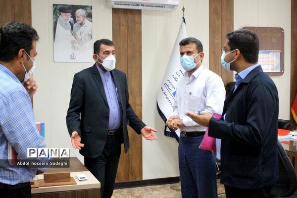 میز شهرستان ها و مناطق آموزش و پرورش منطقه بردخون