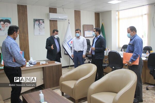 میز شهرستان ها و مناطق آموزش و پرورش منطقه بردخون