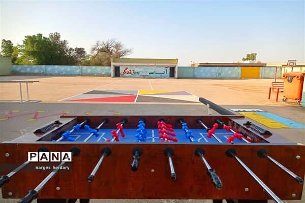 افتتاح اولین مدرسه پویا در شهرستان امیدیه