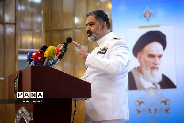 نشست خبری فرمانده نیروی دریایی ارتش
