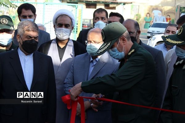 آئین افتتاح مرکز واکسیناسیون ناحیه مقاومت بسیج سپاه سیدالشهدا(ع) شهرستان اسلامشهر