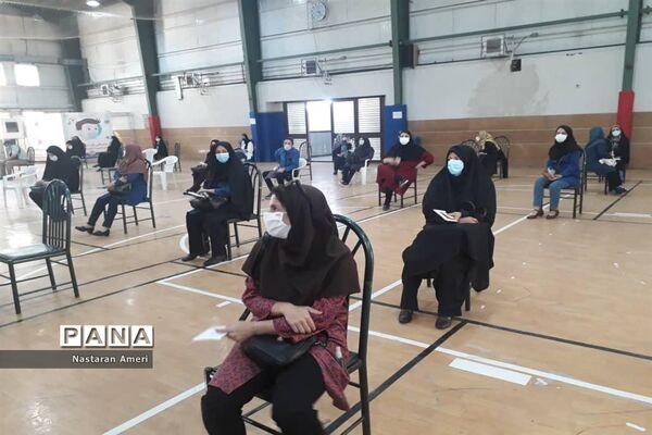 آغاز مرحله دوم واکسیناسیون فرهنگیان منطقه۱۸