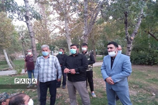 آغاز طرح شهید سلیمانی در حوزه مقاومت بسیج ۳۲۷حضرت سید الشهدا(ع) منطقه ۱۵