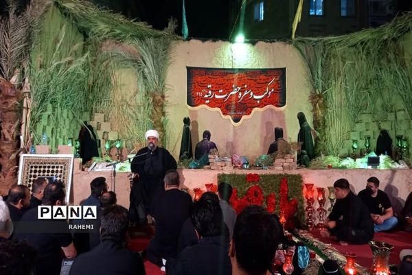 بزرگترین سفره حضرت رقیه(س) در منطقه ۱۵