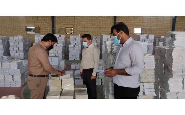 توزیع کتب درسی و مواد آموزشی مدارس شهرستان میناب