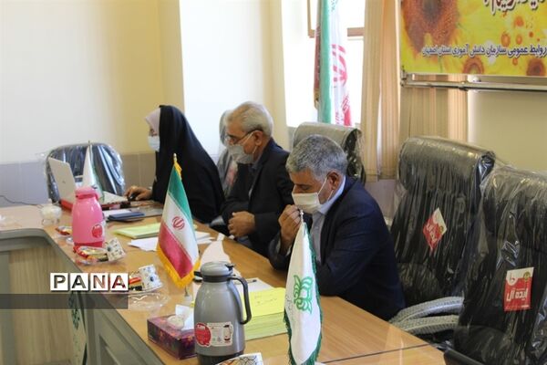 برگزاری جلسه مسئولان سازمان دانش‌آموزی نواحی و مناطق  استان اصفهان