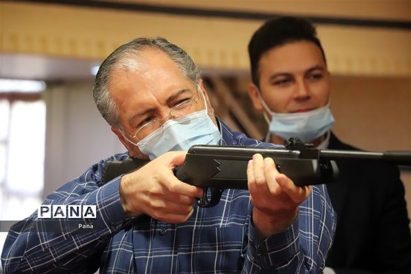 مسابقه تیراندازی با تفنگ بادی و تپانچه یادواره شهید مدافع حرم حامد جوانی