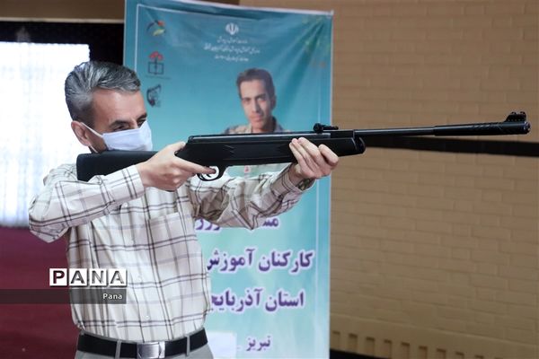 مسابقه تیراندازی با تفنگ بادی و تپانچه یادواره شهید مدافع حرم حامد جوانی