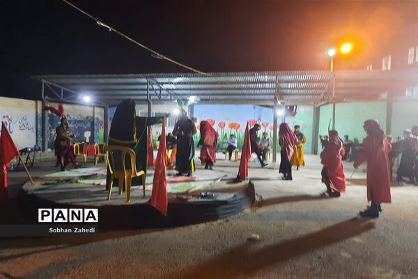 برگزاری مراسم شبیه‌خوانی در رودهن