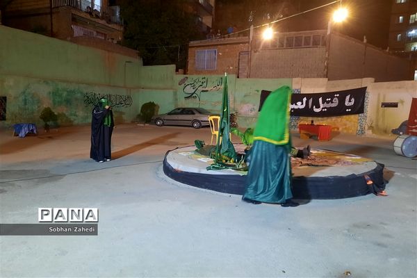 برگزاری مراسم شبیه‌خوانی در رودهن