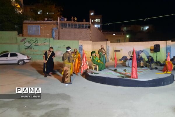 برگزاری مراسم شبیه‌خوانی در رودهن