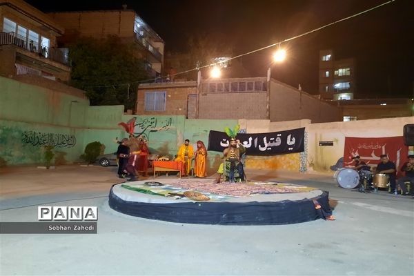 برگزاری مراسم شبیه‌خوانی در رودهن