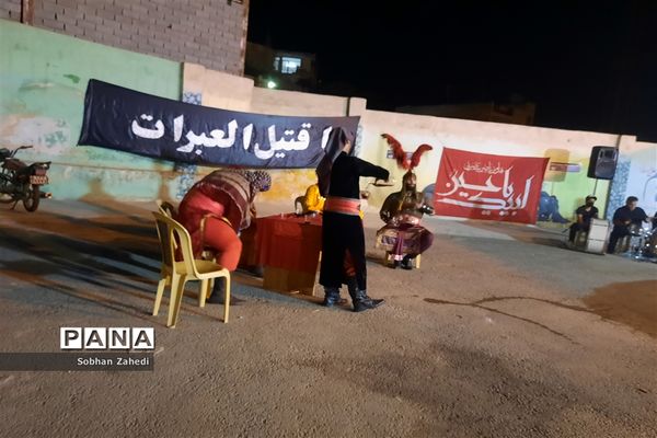 برگزاری مراسم شبیه‌خوانی در رودهن