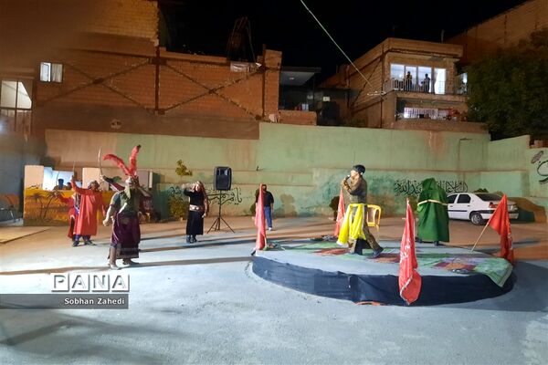 برگزاری مراسم شبیه‌خوانی در رودهن