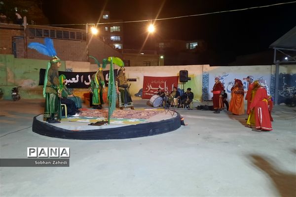 برگزاری مراسم شبیه‌خوانی در رودهن