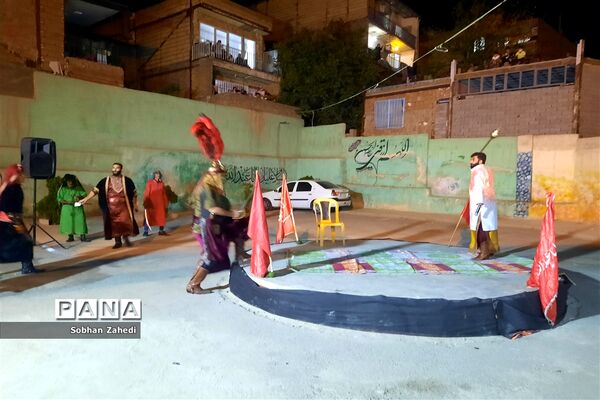 برگزاری مراسم شبیه‌خوانی در رودهن