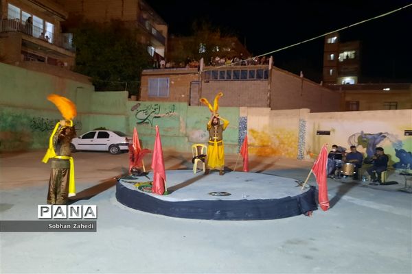 برگزاری مراسم شبیه‌خوانی در رودهن