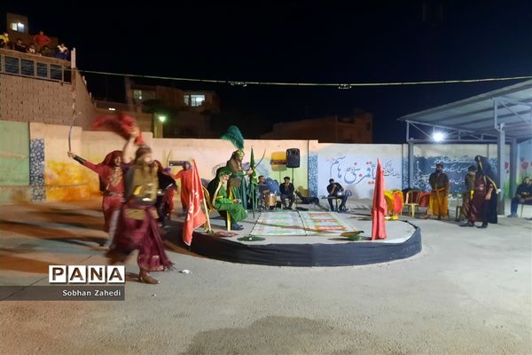 برگزاری مراسم شبیه‌خوانی در رودهن