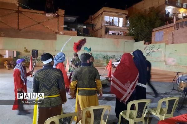 برگزاری مراسم شبیه‌خوانی در رودهن