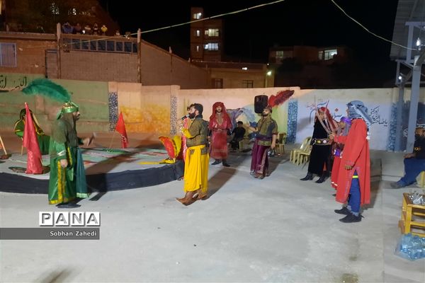 برگزاری مراسم شبیه‌خوانی در رودهن